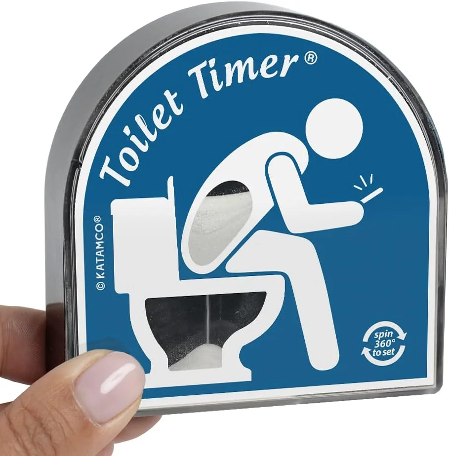 Katamco toilet timer displaying elapsed time